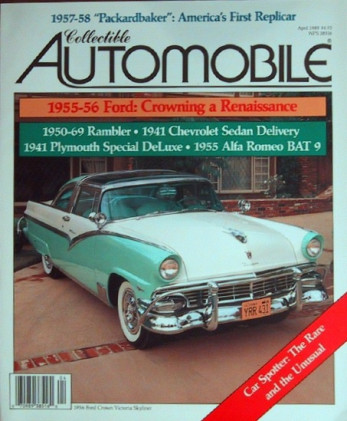COLLECTIBLE AUTOMOBILE 1989 APR - BAT, RAMBLER, 20th T/A, PACKARD SPECIAL, DART